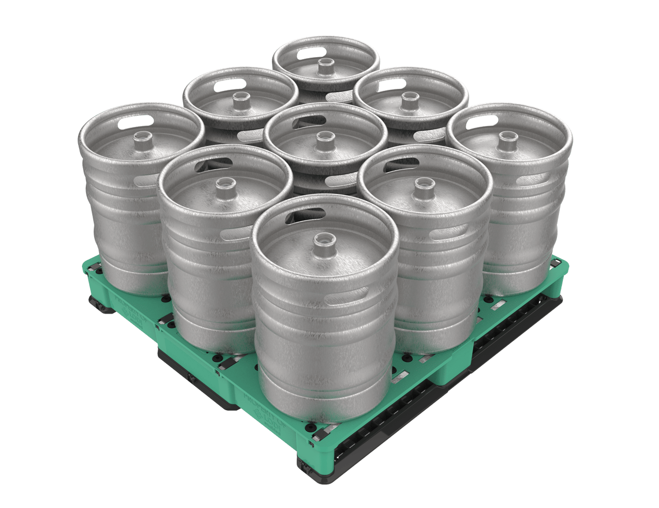 Keg Pallet Racking Plastic Pallets